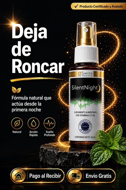 SILENT NIGHT™ — Silencio inmediato Sueño garantizado