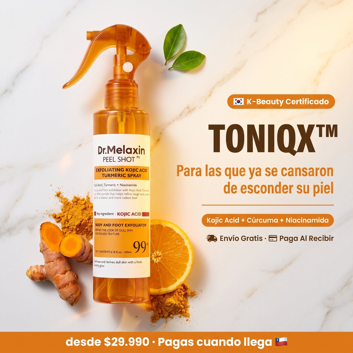 TONIQX™ — Para las Mujeres que Ya Se Cansaron de Esconder su Piel